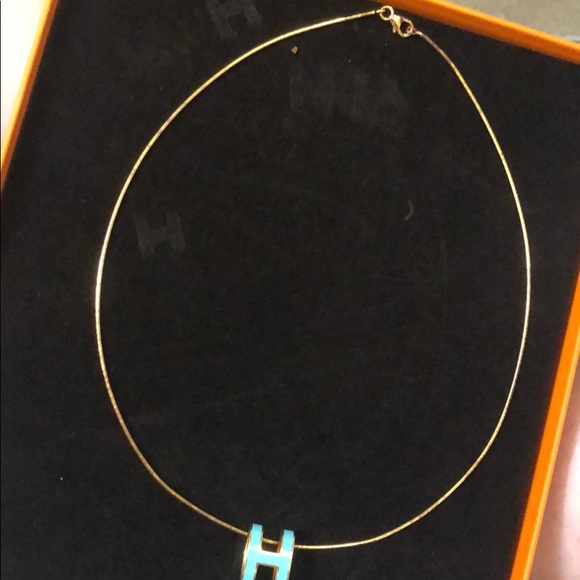 Hermes H necklace - Picture 7 of 7